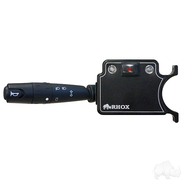 RHOX Golf Cart Turn Signal Assembly with Flasher & Horn Button 12V