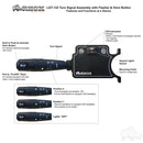 RHOX Golf Cart Turn Signal Assembly with Flasher & Horn Button 12V