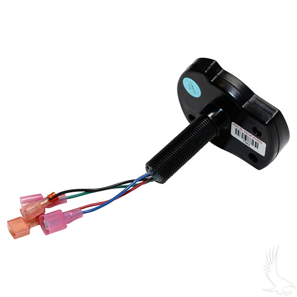 Golf Cart FleetQi Keyless Ignition Switch System with Digital Battery Monitor, 12-48V