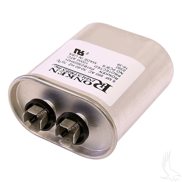 Capacitor 6MF Fits EZGO PowerWise II- Lester Replacement
