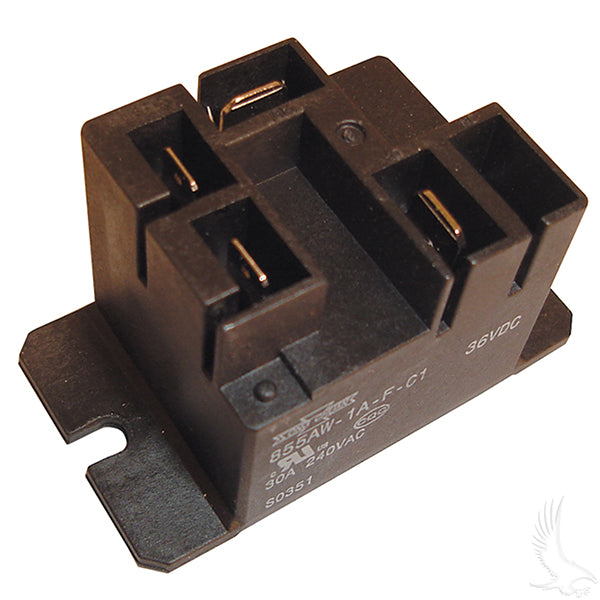 Golf Cart Battery Charger Relay 36V Fits Lester 14100, 9700, 7710