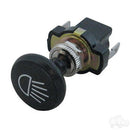 Golf Cart Push Pull Headlight Switch - Club Car, EZGO & Yamaha
