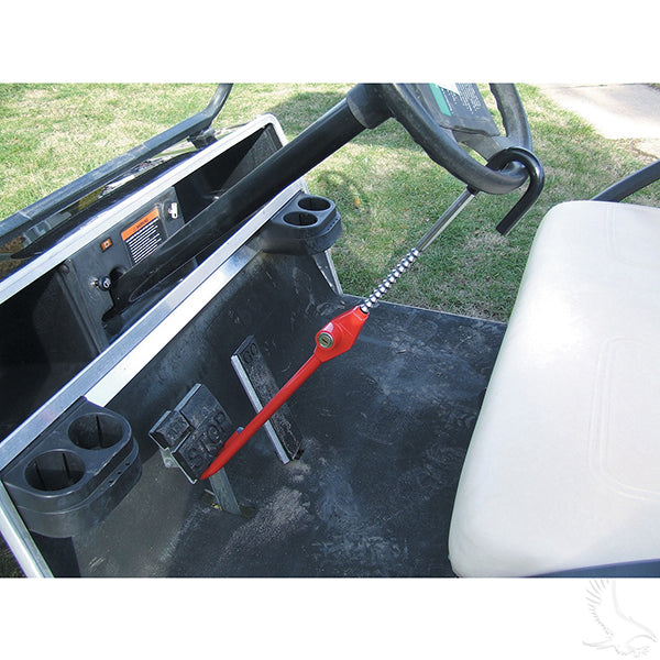 "The Club" Security Pedal to Wheel Lock Fits Golf Carts & Cars RHOX ACC-0029
