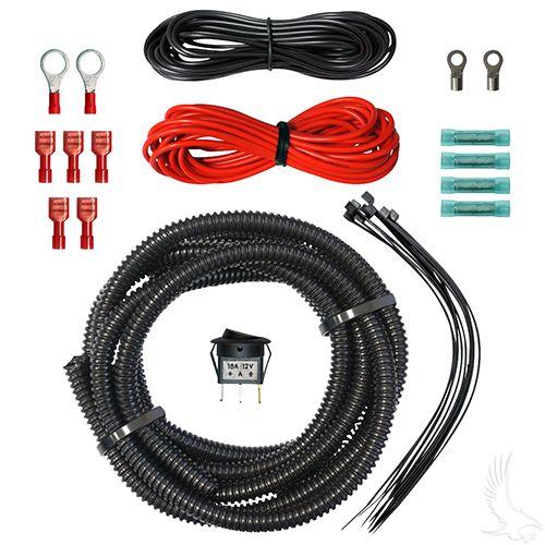 Golf Cart Wiring Kit for State of Charge Meter Power Outlet ACC-0099