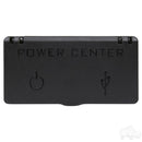 Golf Cart Power Center 12 Volt Outlet with Dual USB Ports Fits Club Car, EZGO & Yamaha