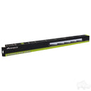 Golf Cart 5 Panel Mirror w/ Hardware Fits Club Car, EZGO & Yamaha