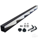 Golf Cart 5 Panel Mirror w/ Hardware Fits Club Car, EZGO & Yamaha