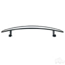 180 Degree Golf Cart Convex Black Rear View Mirror Fits Club Car, E-Z-GO & Yamaha