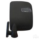 Golf Cart Set of 2 RHOX LED Side Mirrors 12-48V 2 Wire Fits Club Car, EZGO & Yamaha