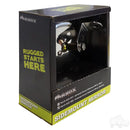 Golf Cart Convex Side Mount Rear View Stainless Steel Mirror Fits Club Car, EZGO & Yamaha