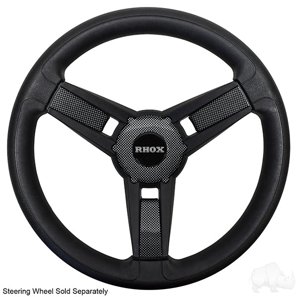 Giazza Golf Cart Steering Wheel Carbon Fiber Insert Kit