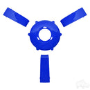 Giazza Golf Cart Blue Steering Wheel Insert Kit