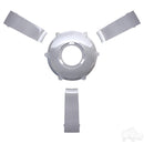Giazza Golf Cart Chrome Steering Wheel Insert Kit