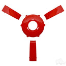 Giazza Golf Cart Red Steering Wheel Insert Kit