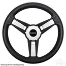 Giazza Golf Cart Steering Wheel White Insert Kit