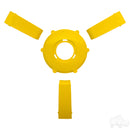 Giazza Golf Cart Steering Wheel Yellow Insert Kit