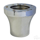 Golf Cart RHOX Chrome Steering Wheel Adapter Fits EZGO & Club Car DS Pre-1984