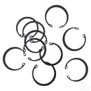 EZGO Bag of 10 Axle Snap Rings Fits 1978-Up 2 Cycle Golf Cart