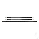 Battery Cable Set - Yamaha G29 Drive (1) 16" (2) 12" 6 Gauge w/ 12V Batteries