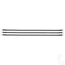 Club Car Battery Cable Set (3) 26" 4 Gauge Fits Precedent Golf Cart w/ 12V Batteries