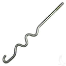 Club Car Battery Hold Down Rod Fits Precedent 2008.5+ Golf Cart w/ 8V or 12V Batteries