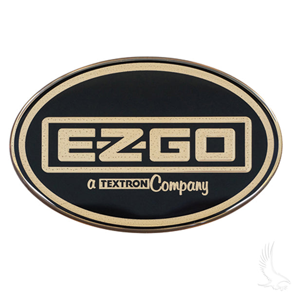 EZGO Gold Emblem Fits Workhorse Golf Cart