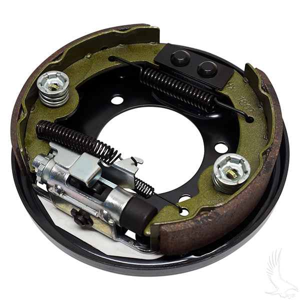 EZGO Golf Cart Driver Side Brake Assembly with Brake Shoes