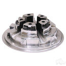 (1) Golf Cart 8" RHOX Wheel Cover SS Chrome Fits Club Car, EZGO & Yamaha