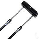 Club Car Driver & Passenger Brake Cable Set Fits Precedent 2004+ Golf Cart