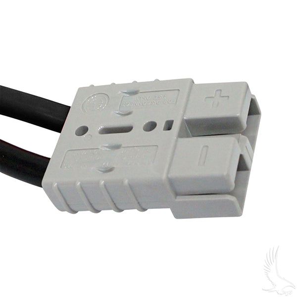EZGO Charger Plug SB50 with Wire Fits Electric 1983-1994 Golf Cart