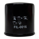 Golf Cart Oil Filter Fits EZGO RXV & TXT w/ Kawasaki Engine & Club Car OHV Engine Gas 1992-2013