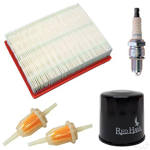 Club Car Tune Up Kit with Oil Filter Fits DS 4 Cycle Gas 1992+ Golf Cart