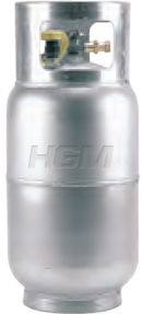 LPG Forklift Propane Aluminum Tank 33.5 lb 8 Gallon SY9721