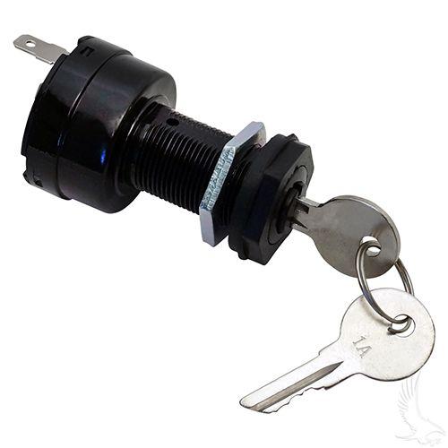 Club Car Uncommon Key Switch Fits Tempo, Onward, Precedent & DS Electric Golf Cart