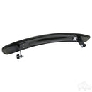 180 Degree Golf Cart Convex Black Rear View Mirror Fits Club Car, E-Z-GO & Yamaha